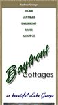 Mobile Screenshot of bayfrontcottages.net